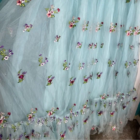 JESSAKAE Garden Fairy Dress pyper America cottagecore romantic embroidered - Picture 7 of 10